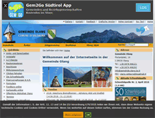 Tablet Screenshot of gemeinde.olang.bz.it